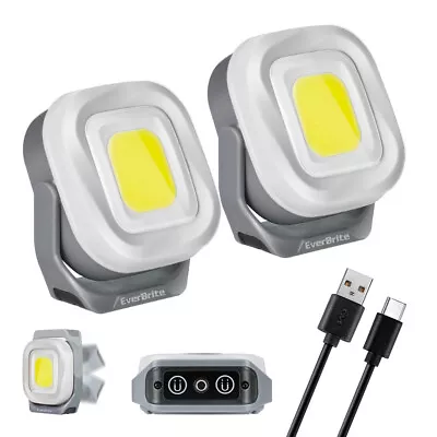 2PACK Rechargeable LED Work Light Portable Magnetic Super Bright Light 1000Lumen • $35.59