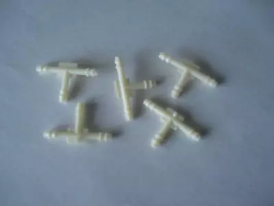 $5.99 • Buy Set Of 5 Plastic Vacuum Line T's - 1/8 Inch Hose / Tubing Tee