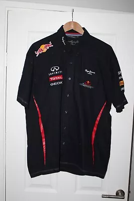 Mens Red Bull Racing F1 Team Shirt Xl Pepe Jeans Infiniti • £15