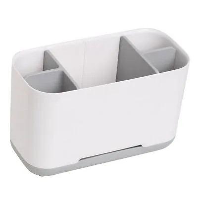 $26 • Buy Cutlery Drainer Sink Storage Rack Holder Kitchen Caddy Dryer Draining Dividers