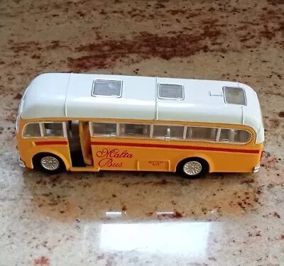 Diecast Souvenir SS5856 Yellow Malta Bus • £6