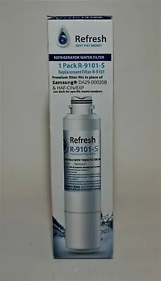Refresh Refrigerator Water Filter Replacement R-9101 For Samsung DA29-00020B • $12
