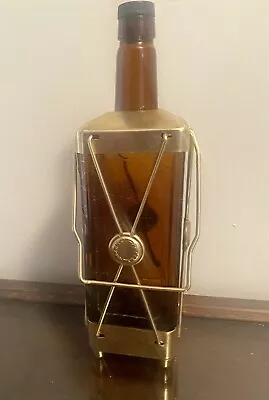 Vintage Glass Whiskey Decanter Music Box • $20