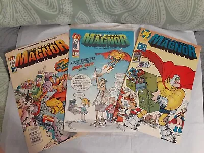 (lot Of 3 Comics) The Mighty Magnor #1 #1B & #2 (Malibu 1993) Sergio Aragones • $7.25