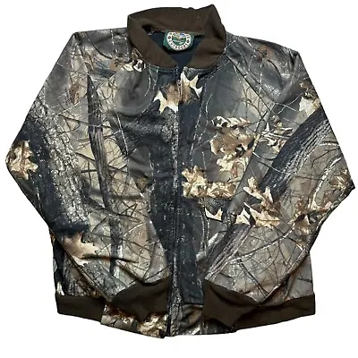 Whitewater Outdoors Mossy Oak Break Up Camo Jacket Men's Size Men’s XL Hunting • $32.50