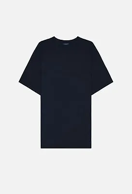John Elliott Mock Panel T Shirt Tee Navy Sz 4 | XL • $40