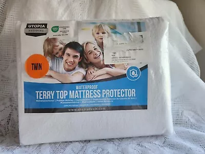 Utopia Waterproof Mattress Protector Cover.  • $11.50