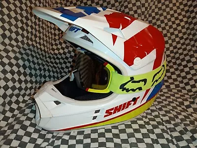  Nos Shift Mx Helmet Small  Fox Goggles Simpson Bell Shoei • $99