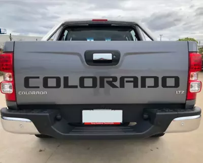 Holden Colorado 2019 2020 Rear Tailgate Vinyl Decal Sticker AFTER MARKET - Black • $28.80