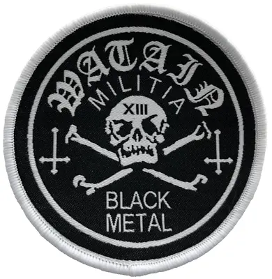 Waitain  Black Metal Militia  - Woven Patch • $9.99