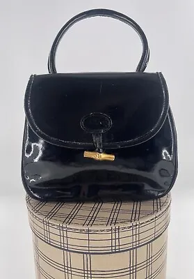 LONGCHAMP Paris Made In France Rare Patent  Fold Over Purse • $75