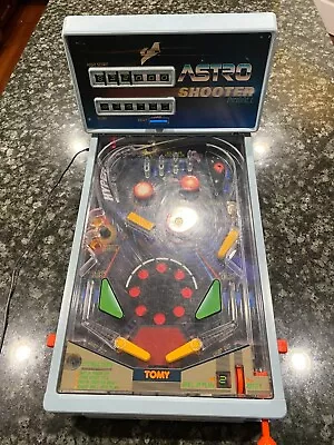 Vintage 80's TOMY Pinball Machine Astro Shooter - See Video - Please Read • $50