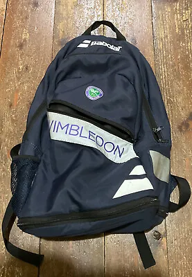 Babolat Wimbledon Navy Rucksack Backpack • £20