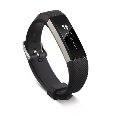 $3.14 • Buy Silicone Replacement Wristband Watch Band Strap For Fitbit Alta/ Fitbit Alta HR