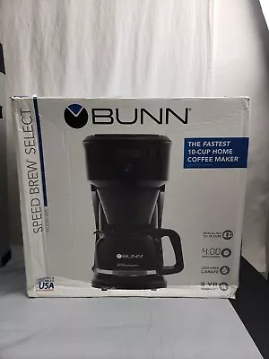 New BUNN Speed Brew Select 10 Cup Stainless Steel Water Tank Drip Coffee Maker • $104.95