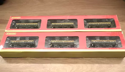 Hornby R6418 Departmental Zcv Clam 6 Wagons Weathered 2 Packs Of 3 Nr Mint Boxed • £99.99