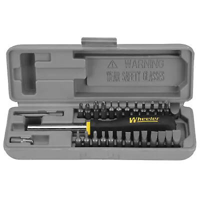 Wheeler Space Saving Gunsmith Screwdriver Tool Set With 26 BIts • $28.26