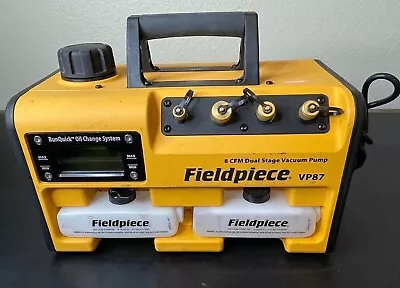 Fieldpiece VP87 8CFM Dual Stage Vacuum Pump • $499