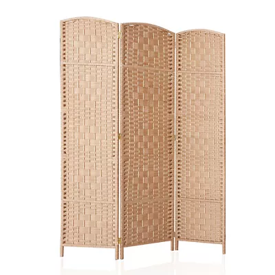 3/4/6/8 Panel Folding Room Divider Privacy Screen Easy Storage Bedroom 6ft Tall • $72.99