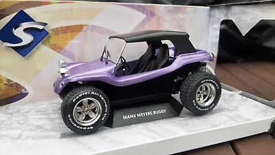 Solido VW Volkswagen 1968 Meyer Manx Buggy Purple S1802706 UK Seller Free UK P&P • $68.37