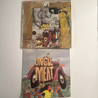 Frank Zappa Mothers Of Invention Uncle Meat X2 LP With Book Bizarre Records 1968 • $29.99