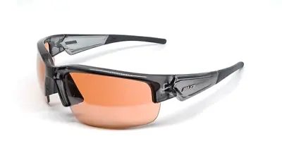 Maxx HD Sunglasses Dynasty 2.0 Gray Crystal Golf Driving Lens Brown LT A1 • $19.85