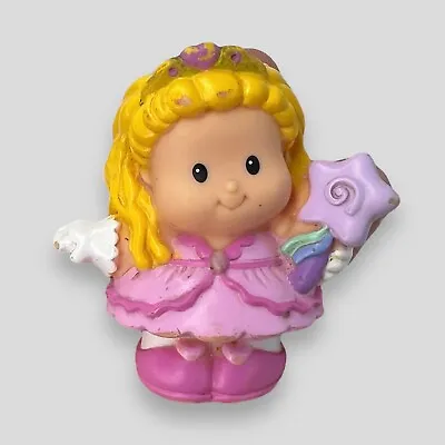 Princess - Pink Dress Blonde Hair Fisher Price Little People - Castle Addition • $10