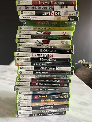 Microsoft XBOX 360 One PS2 PS3 PC Games Lot Tested Pick Choose Save On Multiple! • $6.99