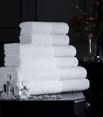 Lurex Border Towels 100% Cotton Bath Towels Bath Sheets Extra Absorbent Bathroom • £8.69