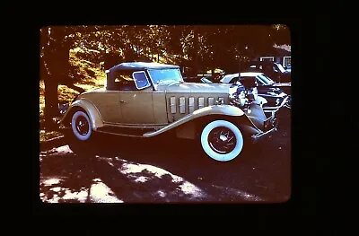 VTG 1960s 35MM SLIDE 1932 LASALLE RUMBLE SEAT ROADSTER CAR #46-9K • £3.85