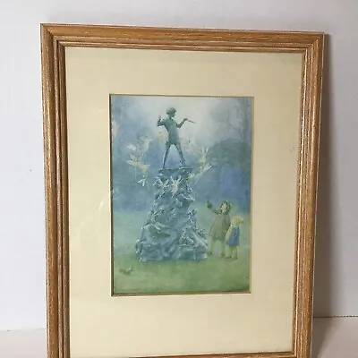 Margaret Tarrant Framed Print Peters Friends Peter Pan Children Fairies Vintage • £14.95