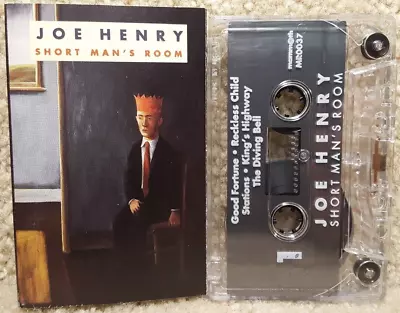 Vintage 1992 Cassette Tape Joe Henry Short Man's Room Mammoth Records • $15