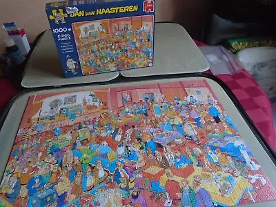 Jan Van Haasteren Comic 1000 Piece Puzzle V.g.c. • £0.99