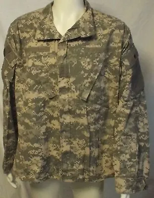 $14.99 • Buy US Military Army ACU Digital Camo UCP Combat Uniform Ripstop Jacket Shirt