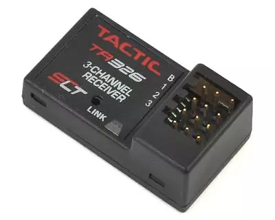 Tactic 326 TR326 3ch 3-Channel 2.4GHZ Micro RC SLT HV High Voltage Receiver Only • $29.95