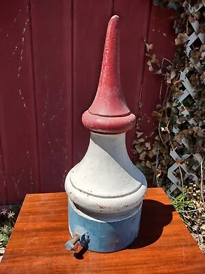 $595.95 • Buy Railroad Finial Vintage Cast Iron Train Finial Antique Signal Post Topper Rare