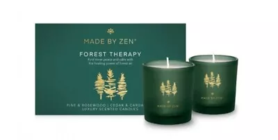 Made By Zen Forest Therapy X 2 Candles  • £13.99