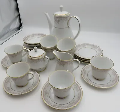 £75 • Buy Noritake Tea Set, Legendary Bonaventure, 27 Pieces Vintage Tea Set With Extras