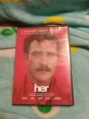 Her DVD THE MOVIE  Rated: R Format:   Joaquin Phoenix Amy Adams Rooney Mara  • $2.99