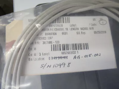 MEGGITT ENDEVCO HARDLINE CABLE 3075M6-120 For ACCELEROMETER AS PICTURED G3-FT-02 • $689