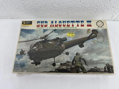 $49.99 • Buy SUD ALOUETTE III Fujimi 1/48 Scale RARE VINTAGE Plastic Model Helicopter Kit New