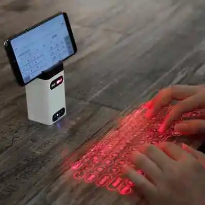Laser Projection Keyboard Bluetooth Virtual Keyboard For Laptop Smartphone  • $67