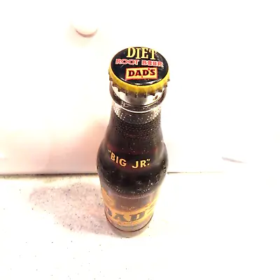 Dad's Diet Root Beer - Big Jr Size - Full ACL Soda Bottle - Circa 1960 • $19.99