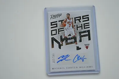 2016 Panini Prestige Stars NBA Signature 21 Michael Carter-Williams Auto 102/199 • $7.50