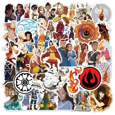 10 Random Avatar The Last Airbender Cartoon Stickers Decals Hydro Free Shipping! • $3.49