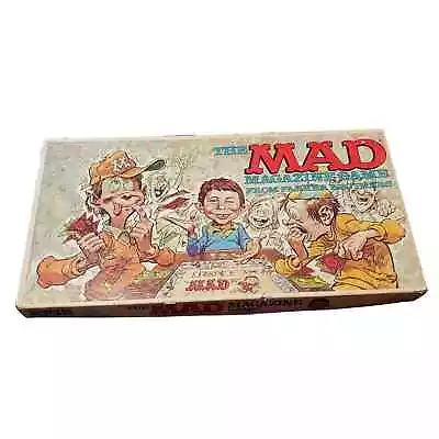 Vintage The Mad Magazine Board Game Parker Brothers 1979 Complete • $24.99