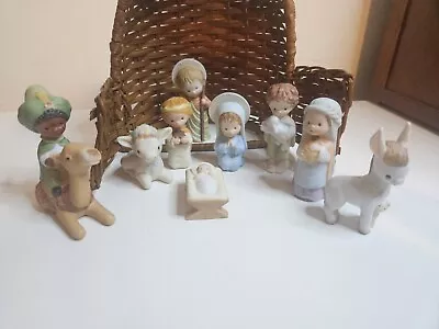 1980's Hallmark Mary Hamilton The Nativity Collection Complete  Set Original • $100