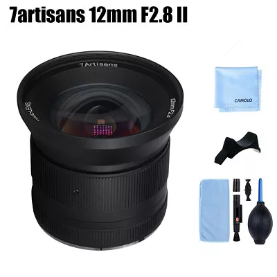 7artisans 12mm F2.8 II Manual Focus Lens For Canon/Fuji/Nikon/M43/Sony E Mount • £143.99