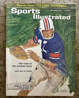 Sports Illustrated 1964 Jimmy Sidle Newsstand  Of Auburn Vg Ex • $4.95