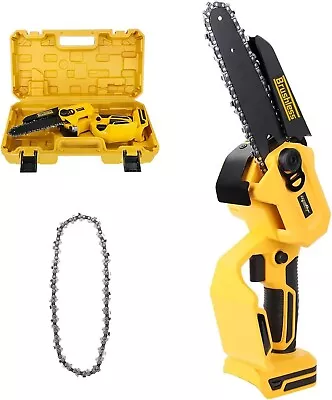 Cordless Chainsaw For DeWALT 20V Max Battery 6-Inch Hand-held Mini Pruning Saw • $25.59
